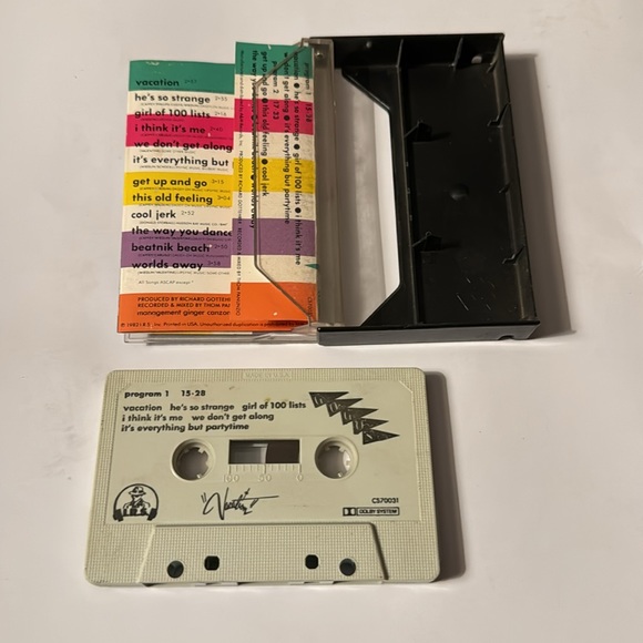 GO GO’S: Vacation cassette tape in great condition. Vintage music collector 🎵 - Picture 5 of 5